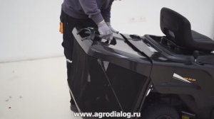 Видеоинструкция по сборке садового минирайдера Alpina AT2 66 QA