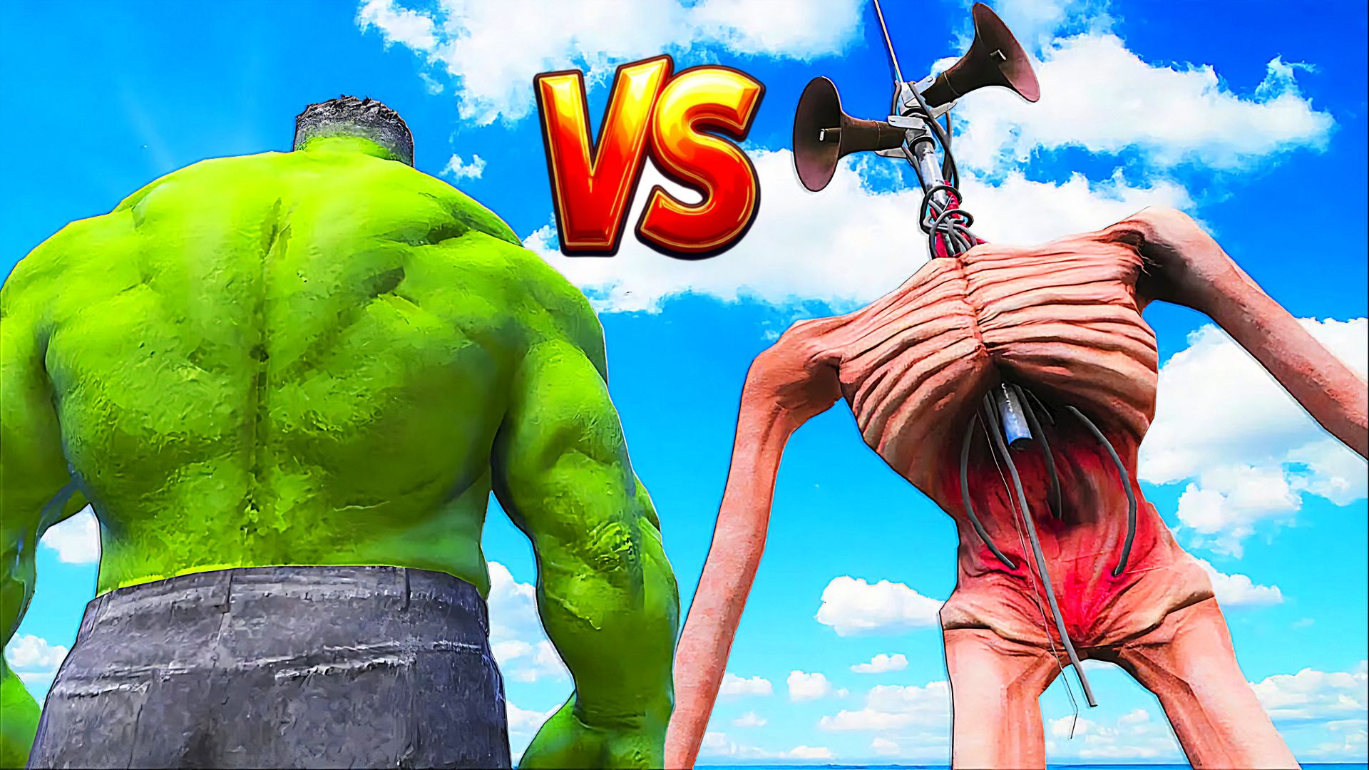 📢 СИРЕНОГОЛОВЫЙ 📢 - против ХАЛКА. Кто круче? SIREN HEAD Vs HULK.