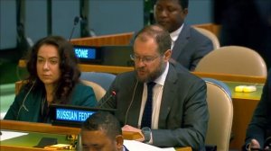 Выступление Д.С.Чумакова по резолюции ГА ООН о четвертом Десятилетии промышленного развития Африки