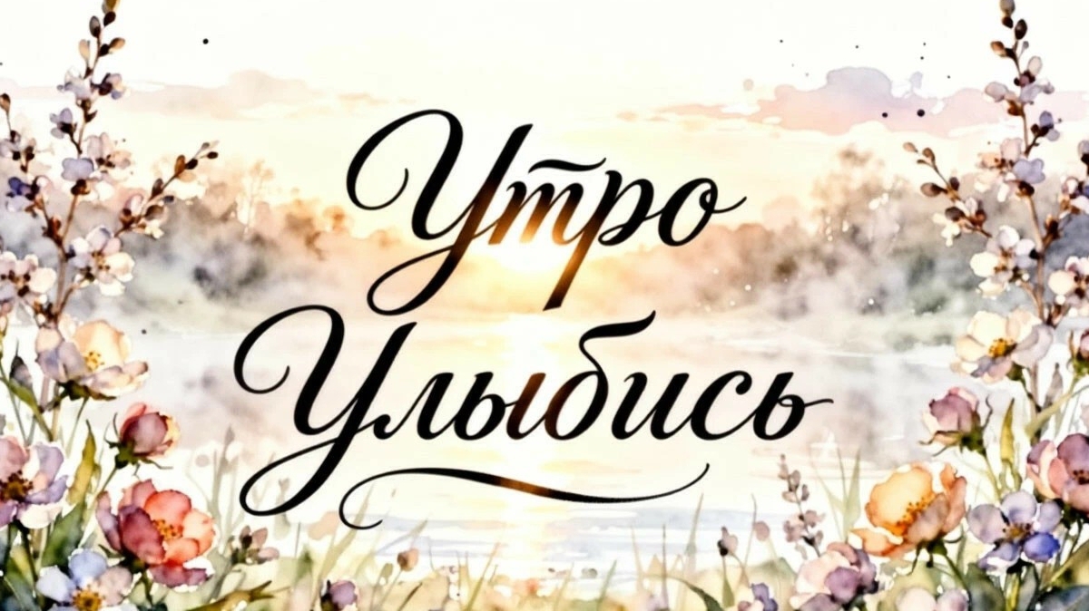 Утру улыбнись! Красивое музыкальное пожелание с добрым утром