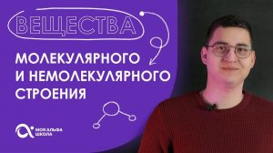 Вещества молекулярного и немолекулярного строения  | химия