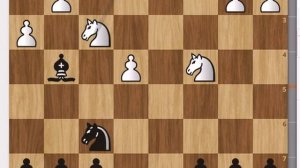 Гениальный выигрыш за черных без пешки, находят единицы