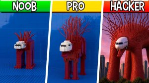 LEGO B-37 (Зараженный Самолет)  Noob / Pro / HACKER! ВЕСЕЛЬЕ ДЛЯ ДЕТЕЙ!