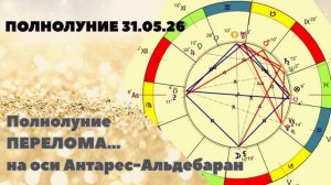 ПОЛНОЛУНИЕ 31.05.26
