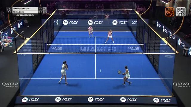 Икардо / Йенсен - Триай / Бреа (2) | Хайлайты: обзор матча | Miami Premier Padel P1 | 21.03.25
