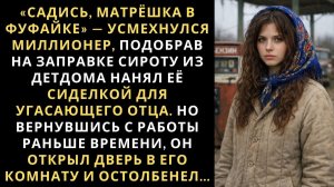 «Садись, матрёшка в фуфайке…» Миллионер подобрал детдомовку с заправки и нанял сиделкой для...