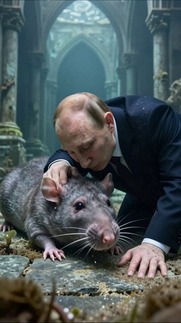 Падение в бездну: мрак и предательство #путин #крыса #предатель