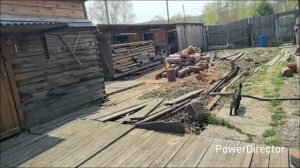 Жизнь в глубинке. Выпускаю Персика на улицу. Житейские дела. 17.18.05.26.