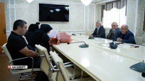 В Хасавюрте семье погибшего участника СВО передали Орден  Мужества