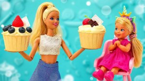 Барби и Штеффи печёт пирог для конкурса, но всё идёт не по плану! 🍰🔥 | Для детей