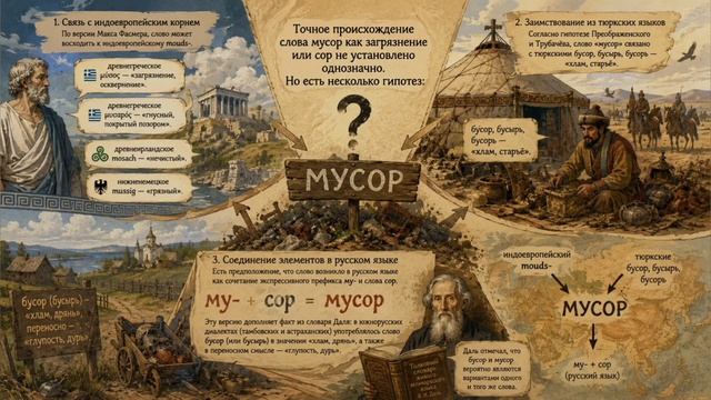 Что значит слово мусор?