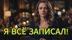 Я ВСЁ ЗАПИСАЛ! Жестокая месть инженера, которая уничтожила ЖИЗНЬ неверной жены и её любовника…