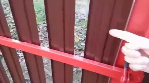 Конструкция откатных ворот
