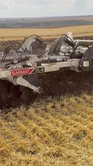 Диско лаповый Сармат 4,5м Рейзор в работе
