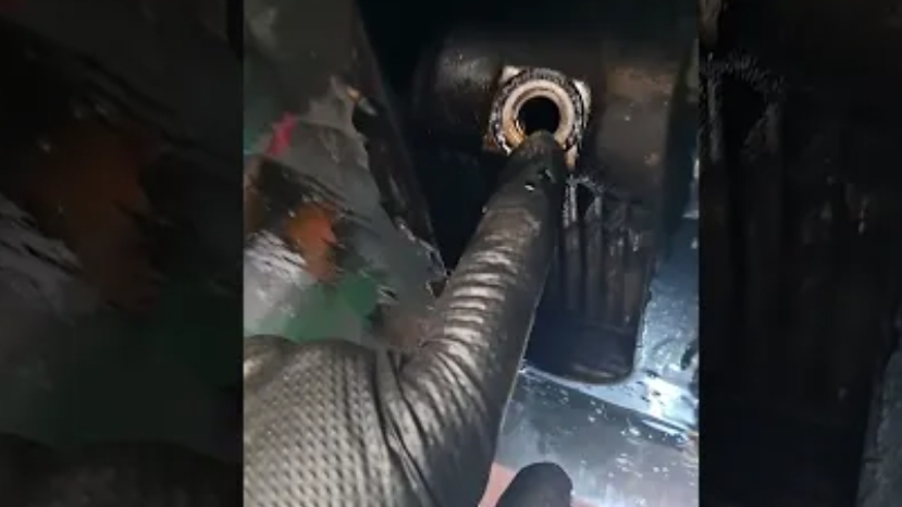 Течь масла авео