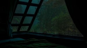 УСПОКИВАЮЩИЙ ДОЖДЬ И ГРОМ ЗА ОКНОМ 🌧️🌙 ЗВУКИ ДОЖДЯ ДЛЯ СНА, МЕДИТАЦИИ И СНЯТИЯ СТРЕССА