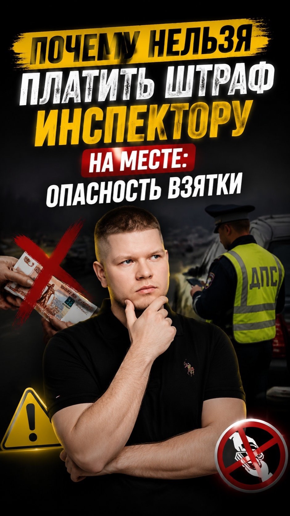 Почему нельзя платить штраф инспектору на месте: опасность взятки