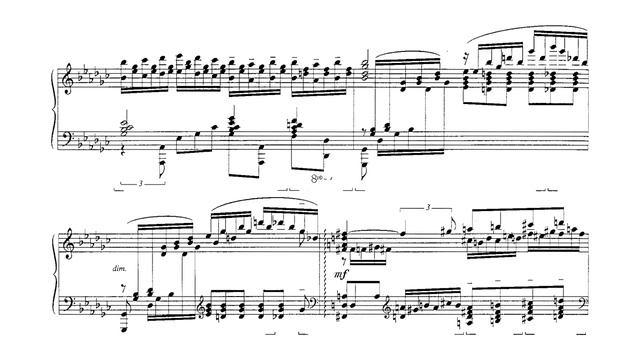 Earl Wild transcription Rachmaninoff - Floods of Spring, Op. 14 No. 11