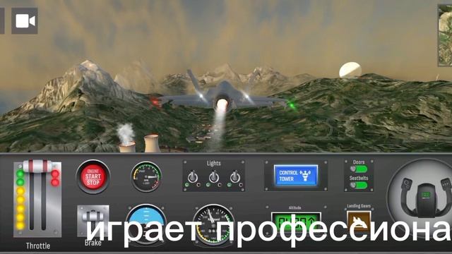 профессионал играет в Airplane Pro