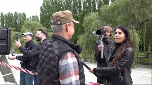 Rüdiger Hoffmann Interview mit RTL am Tag des Sieges Berlin-Treptow 9. Mai 2026