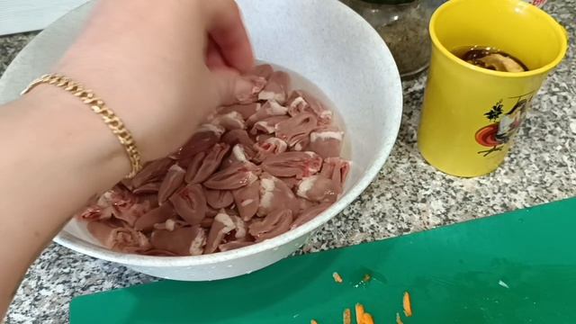 Сердечки в сметаной соусе по рецепту Анны. 💓💓💓