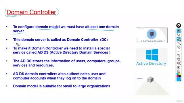 1 -Difference Between Domain and Domain Controller смотреть онлайн