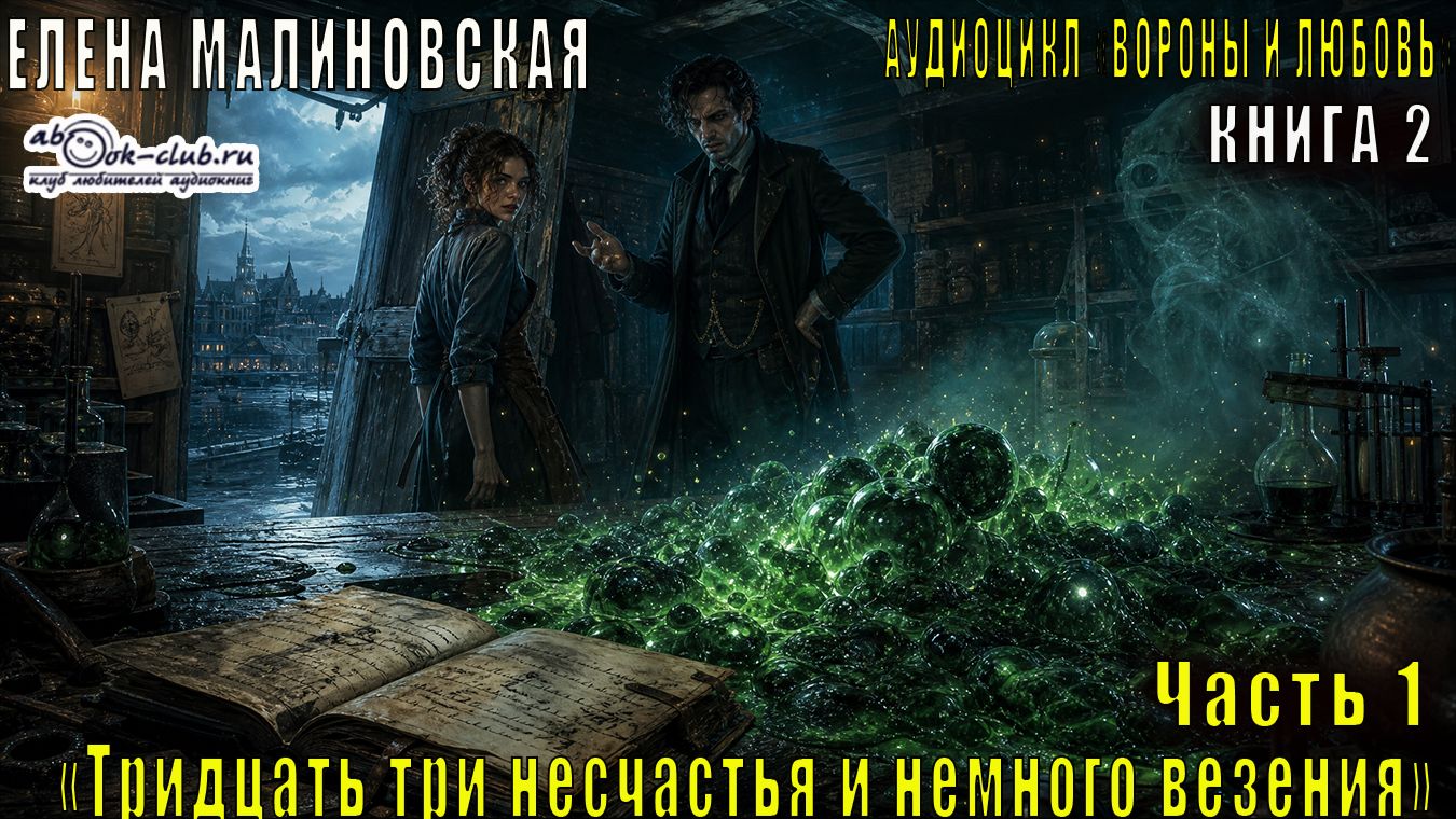 Елена Малиновская "Вороны и любовь" (книга 2 ) "Тридцать три несчастья и немного везения" (часть 1)