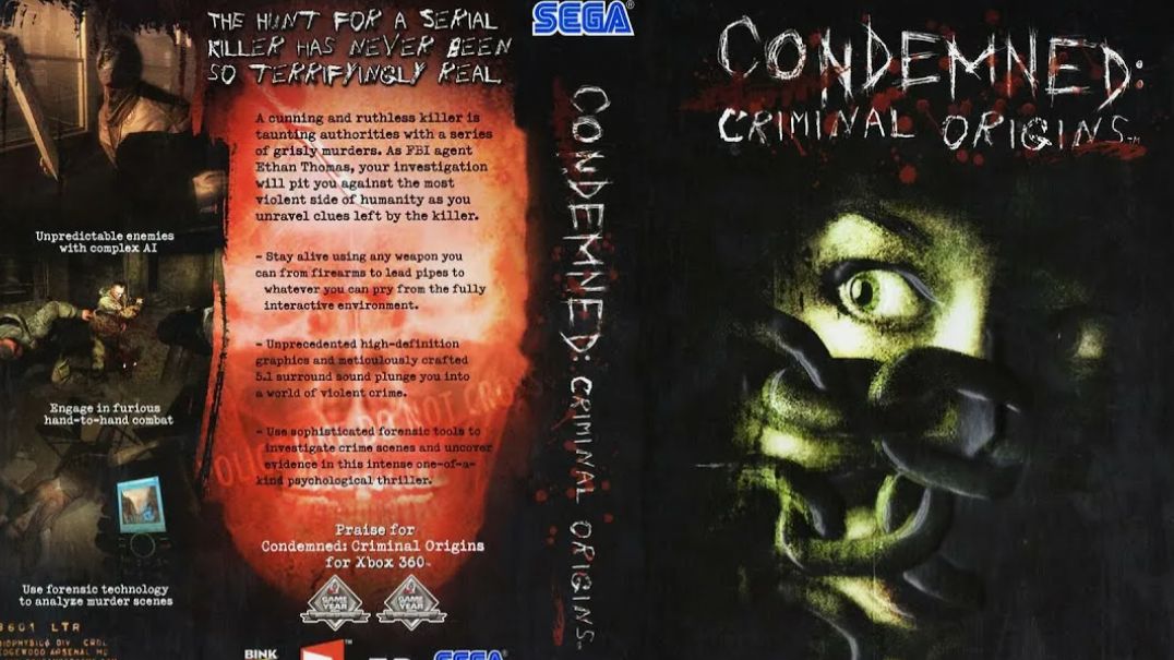 1. Condemned - охота на серийного убийцу Кукольника