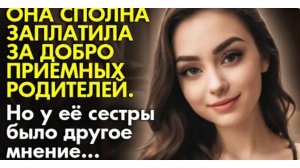 Жизненные истории. Она заплатила за добро родителей, но сестра... История из жизни