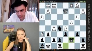 ДИЧЬ НА САМОМ ДЕЛЕ! IM ШАМИЛЬ АРСЛАНОВ vs WCM МАЙЯ ПОРОЖНЯК #chess #шахматы