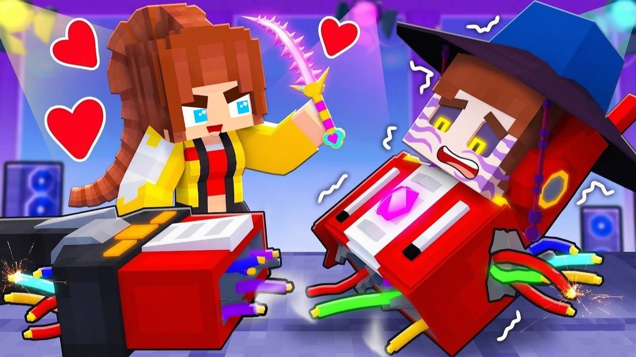 JJ K-POP Demon TRANSFORMER и Crazy Rumi — Майзен Анимация Minecraft