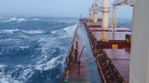 Переправа в тяжелую погоду 🚢#merchantnavy #shiplife #sailor #federal #atlantic #waves #heavyweather