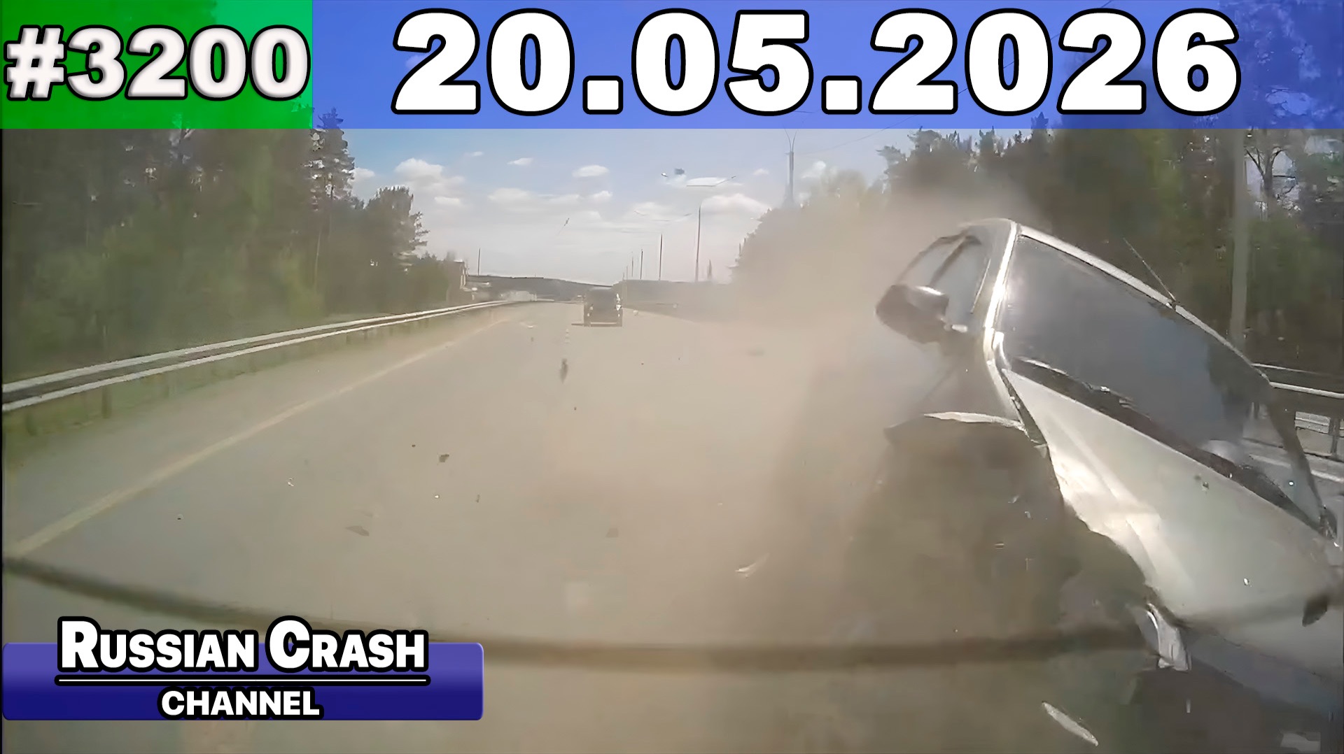 ДТП. Подборка на видеорегистратор за 20.05.2026 Май 2026