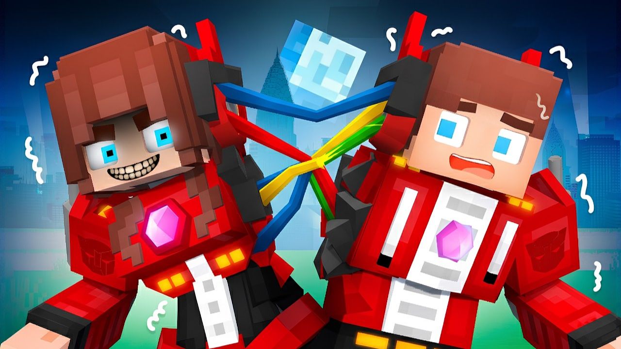 JJ TRANSFORMER и CRAZY JJ`s Girl STALKER - История любви - Майзен Анимация Minecraft