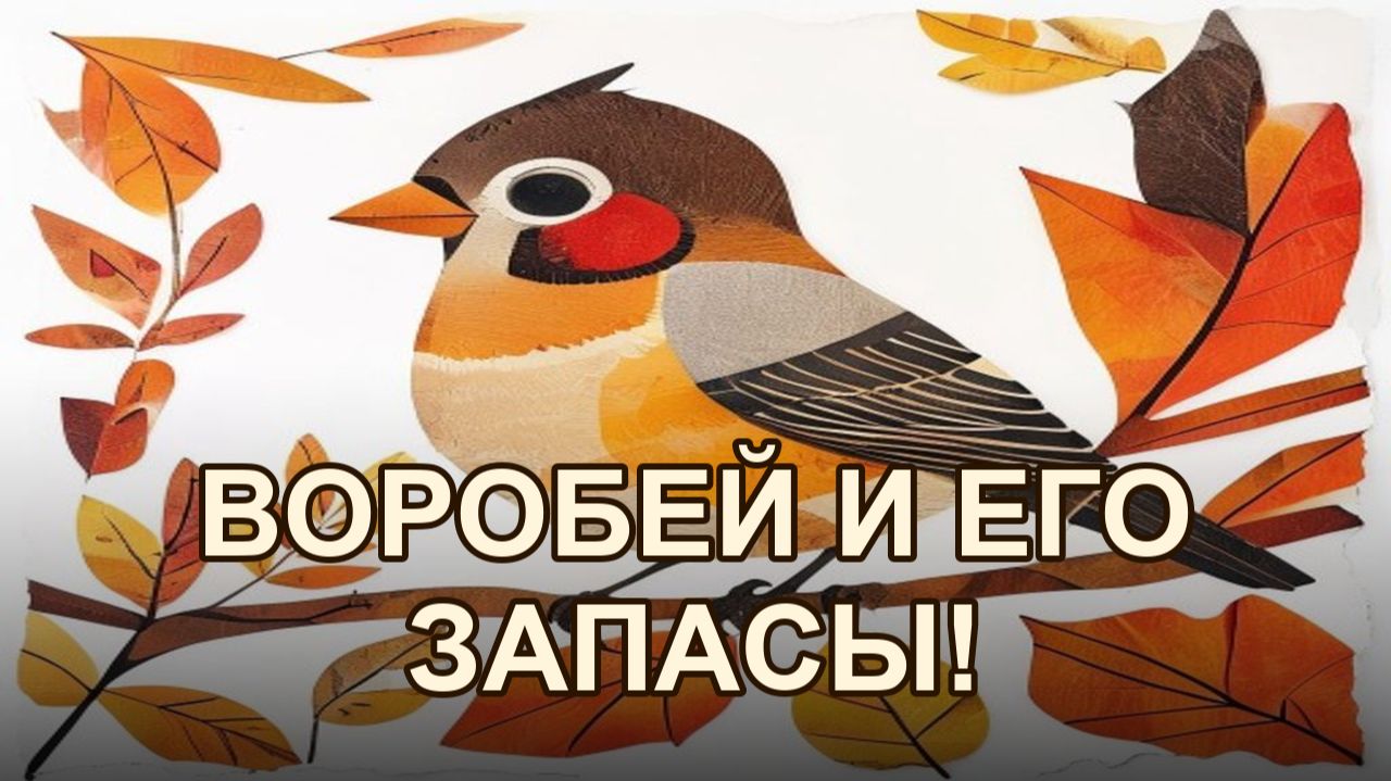 Как воробей хранил свои запасы