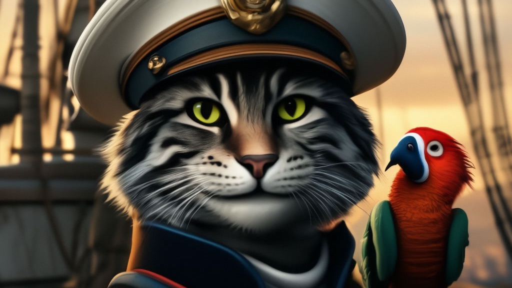 В Кейптаунском порту  🌊🦜⚓️ Вариант 2💥