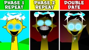INCREDIBOX SPRUNKI: ФАЗЫ 1-2 НО ВСЕ 🔁 ПОВТОРЯЮТ DOUBLE DATE REMIX! 💘♾️