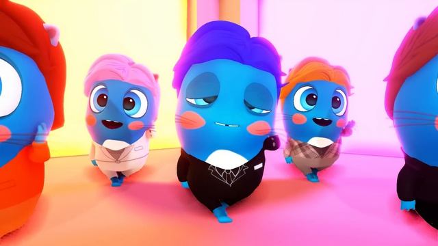 Let's Dance Clean Songs With The Moonies! ⭐️ Cute TikTok Covers By The Moonies Official
