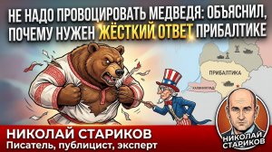 Не надо провоцировать медведя: объяснил, почему нужен жёсткий ответ Прибалтике