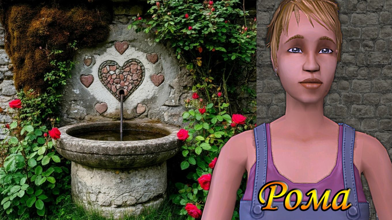 The Sims 2 👑Турнир Колодезных Королев. Популярщица Рома