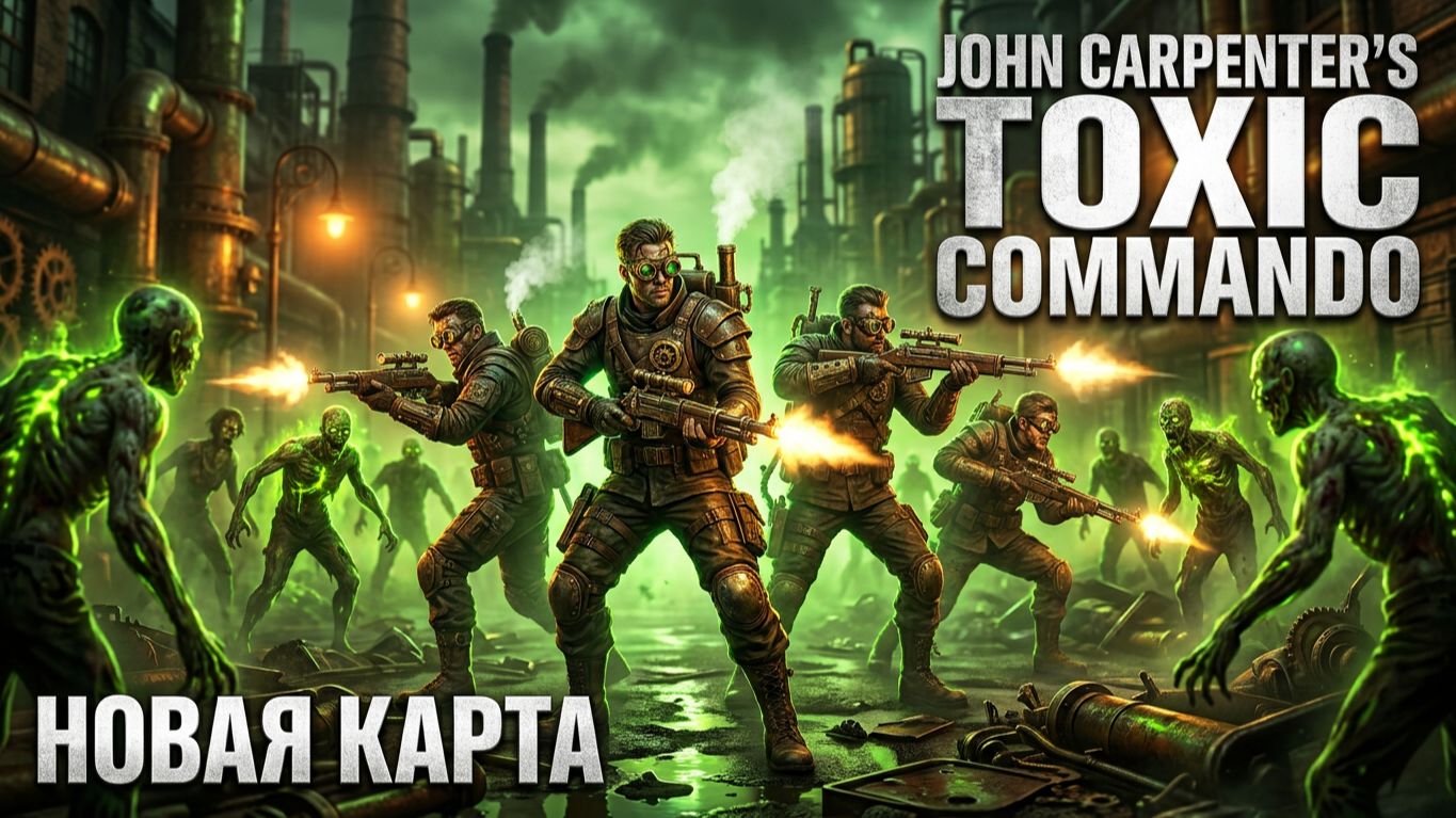 НОВАЯ КАРТА! John Carpenter's Toxic Commando - ИДЕМ ТЕСТИТЬ НОВОЕ🕹СТРИМ #6