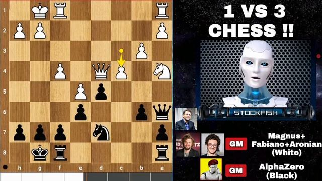 «МагнусФабианоиАронянвместесыгралипротивAlphaZero — смогут ли онипобедить _Шахматы _ Gotham Chess»