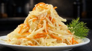 Идеальный салат из капусты! Как в столовой — быстро и вкусно