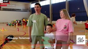 В Альметьевске прошло спортивное мероприятие «Бегаем, прыгаем, не тужим - с ПДД мы дружим!»