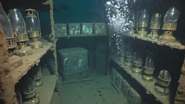 Секреты самой тёмной палубы «Титаника» — обнаружение ROV потерянного золота под водой смотреть онлайн