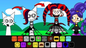 Создание НОВОЙ Сестры Лили Ловербрейдс POPPY PLAYTIME 5 из Вэнда Инкредибокс | Мои OC Спрунки Мод