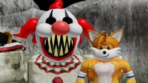 Escape The Carnival of Terror Obby Sonic Tails Vs Carnival JUMPSCARES & WALKTHROUGH