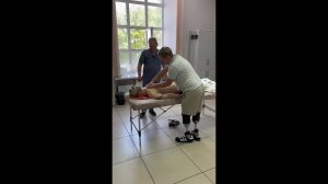 Был военным, учится классическому массажу