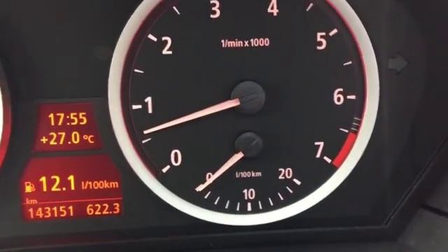 Е60 на ХХ плавают обороты