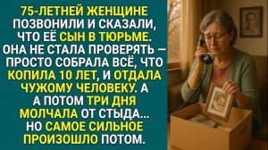 Истории из жизни «ВАШ СЫН В ТЮРЬМЕ!» — ПОСЛЕ ЭТОГО ЗВОНКА МАТЬ ОТДАЛА МОШЕННИКАМ ВСЁ